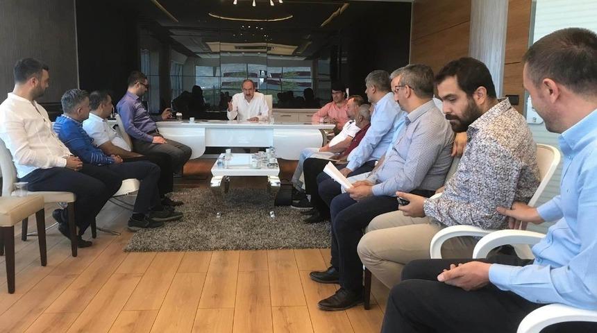 Başkan G&uuml;lsoy, Komite &Uuml;yelerinin Sorunlarına Kulak Verdi