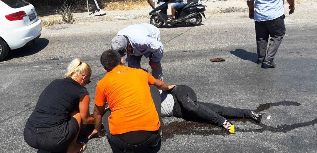 Bodrum&rsquo;da trafik kazası; 1 yaralı