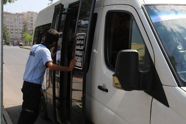 Diyarbakır’da toplu taşıma araçlarında klima ve genel temizlik denetimi