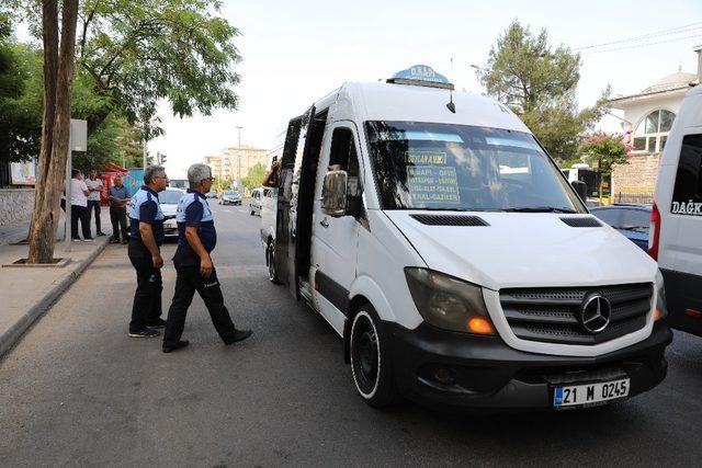 Diyarbakır’da toplu taşıma araçlarında klima ve genel temizlik denetimi