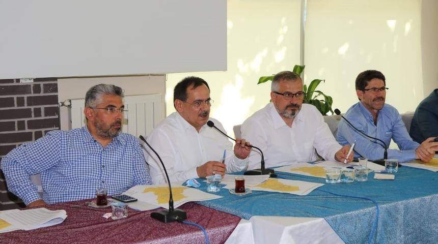 Bafra’da başkanlar ve muhtarlar el ele