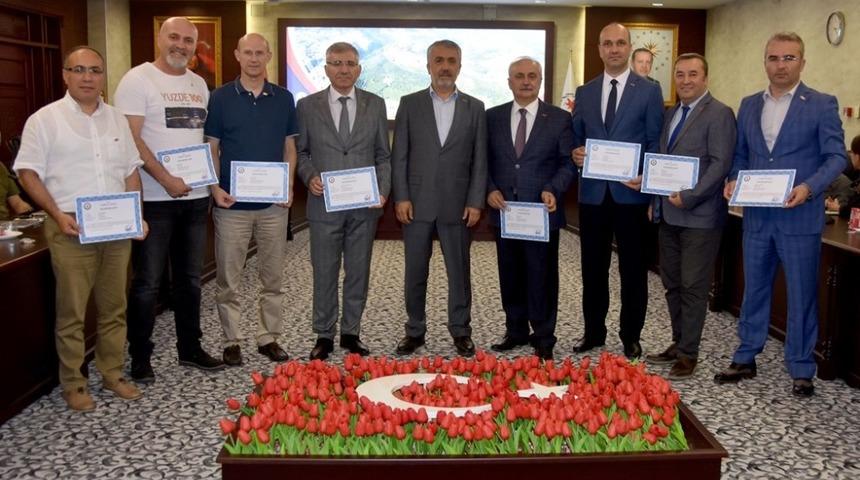 Samsun Valiliğinden OM&Uuml;&rsquo;ye 100. Yıl teşekk&uuml;r&uuml;