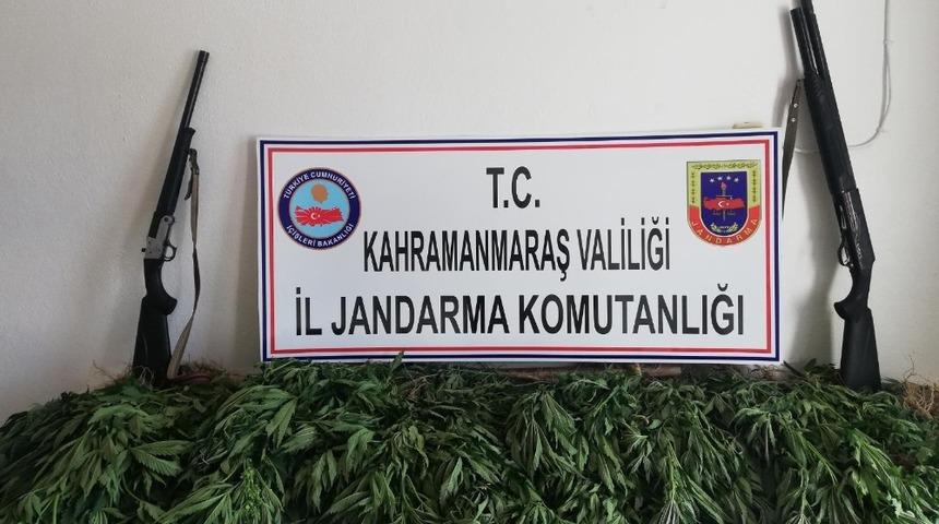 Kahramanmaraş’ta uyuşturucu operasyonu