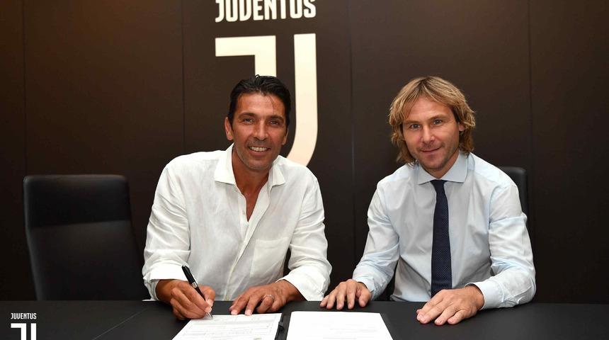 Gianluigi Buffon, yeniden Juventus'ta