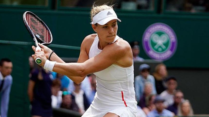 Wimbledon'da ﻿﻿son şampiyon Kerber'den erken veda