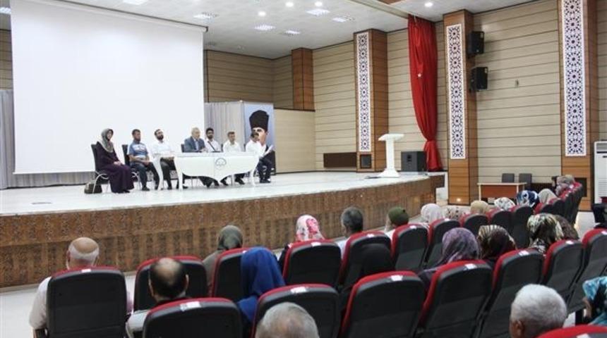 Hacı adayları ile tanışma ve bilgilendirme toplantısı yapıldı