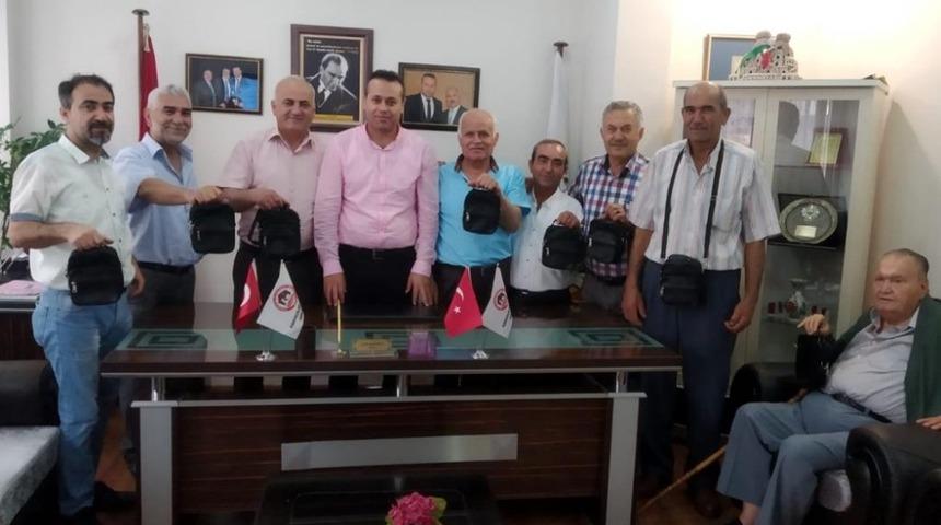 Tarsus&rsquo;ta kahveci esnafına el &ccedil;antası