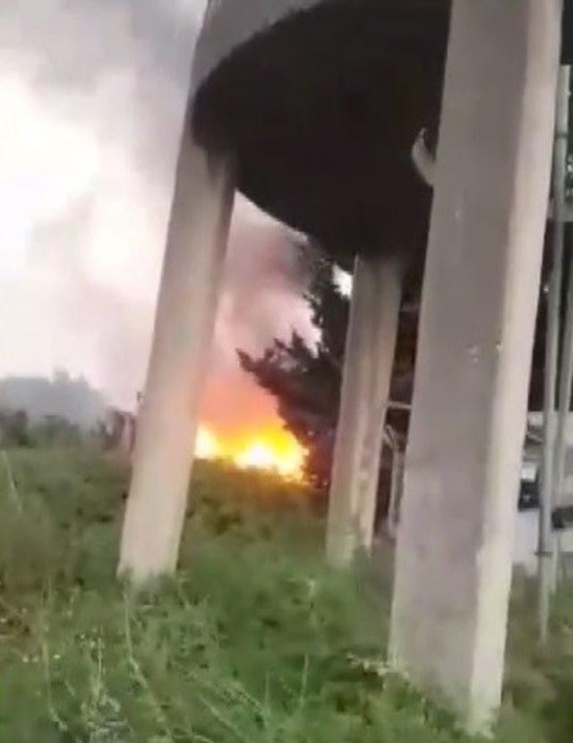 Hatay’da korkutan ev yangını