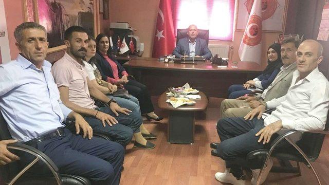 AK Parti’li Ertuş’tan Başkan Er’e ziyaret