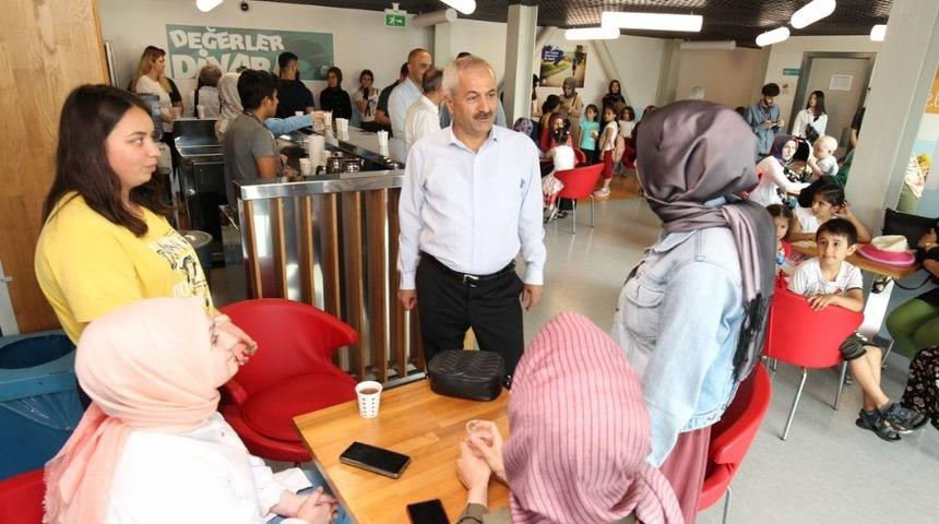 Başkan B&uuml;y&uuml;kg&ouml;z&rsquo;den gen&ccedil;lere altın &ouml;ğ&uuml;tler