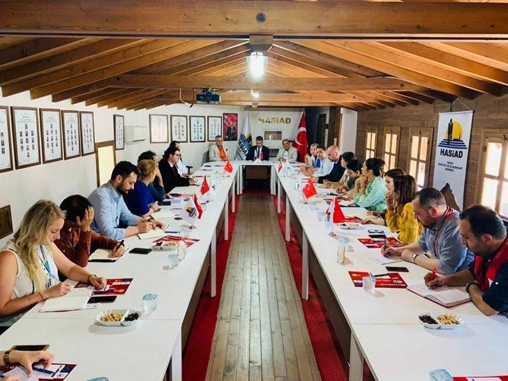 Hatay’da BM Dünya Gıda Programı temsilcileri ile Mültecilere İlişkin Bilgilendirme Toplantısı G1