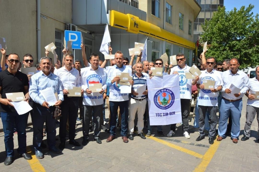 Kadro isteklerini mektupla bildirdiler