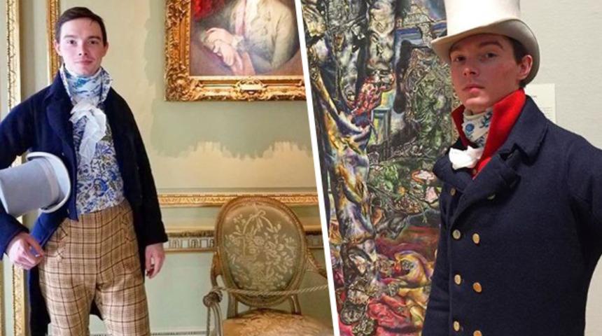 İngiliz terzi Zack Macleod Pinsent 1800'ler modasına geri döndü!