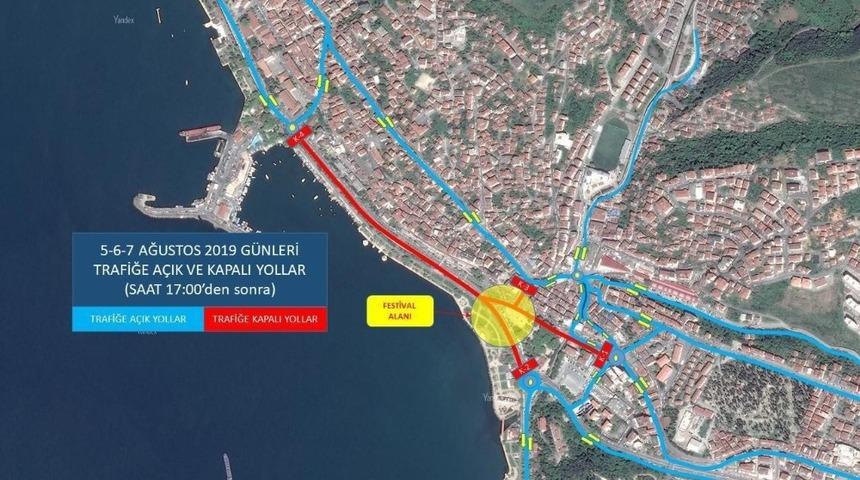 Kdz. Ereğli&rsquo;de festival dolayısıyla kapanacak yollar a&ccedil;ıklandı