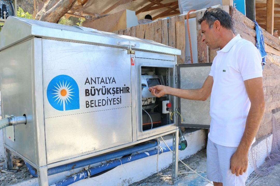 Demre-&Ccedil;ayağzı Atık Kabul Tesisi hizmete girdi