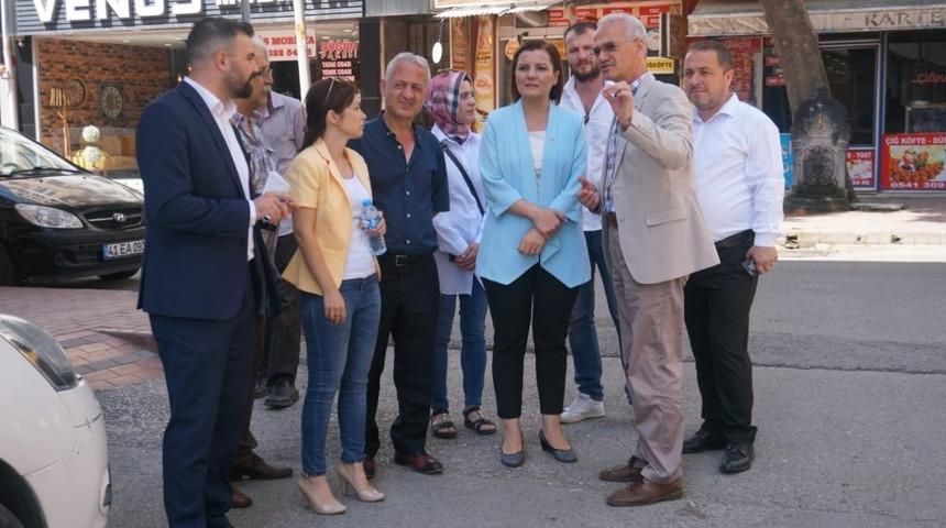 Başkan H&uuml;rriyet, esnafla bir araya geldi