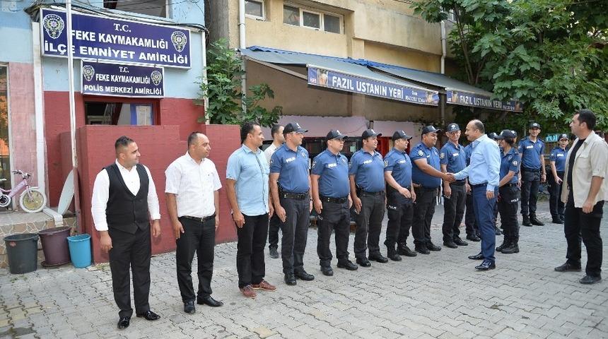 Emniyet M&uuml;d&uuml;r&uuml; Aktaş&rsquo;tan il&ccedil;elere denetim