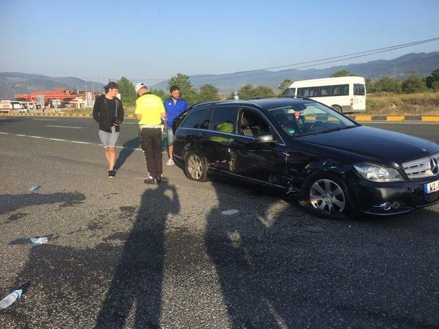 Tosya’da trafik kazası: 3 yaralı