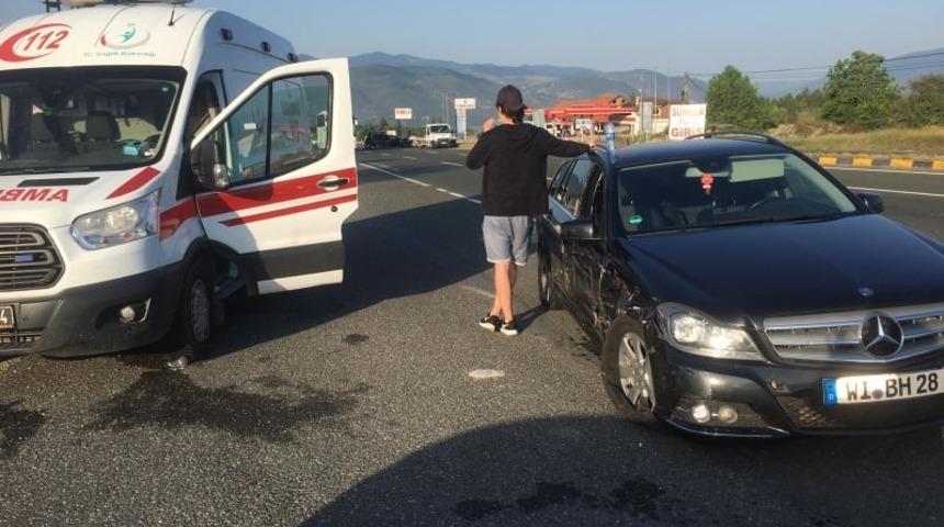 Tosya&rsquo;da trafik kazası: 3 yaralı