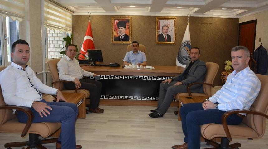 TMO Genel M&uuml;d&uuml;r&uuml; G&uuml;ldal&rsquo;dan, Başkan G&uuml;ltekin&rsquo;e ziyaret