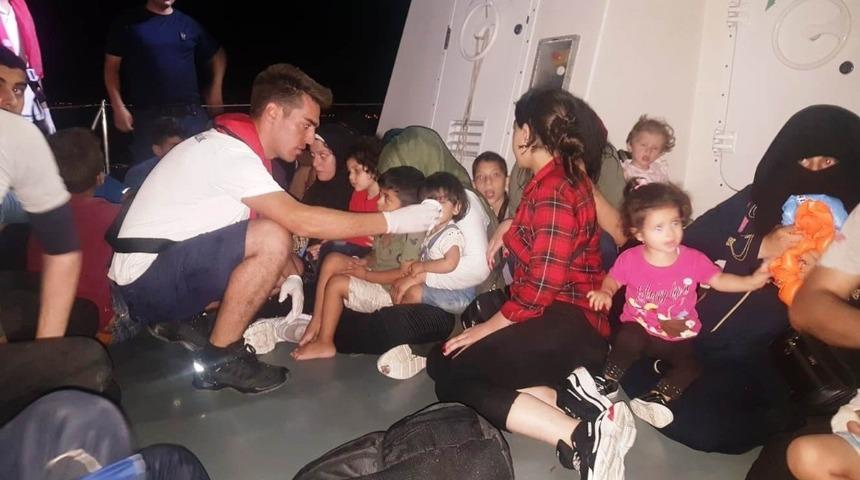 Didim’de 38 kaçak göçmen yakalandı