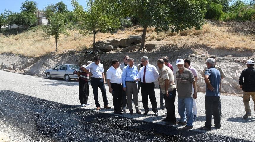 Asfalt &ccedil;alışmaları devam ediyor