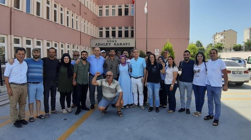 S&ouml;ke&rsquo;de iş&ccedil;iler mahkeme kararıylararı sevindi