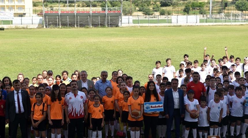 Taşk&ouml;pr&uuml; Belediyesi, Yaz Spor Okullarına g&ouml;rkemli a&ccedil;ılış