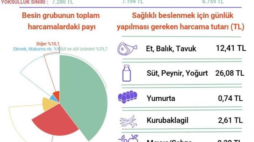 DÜZELTME - Bisam: Haziran’da açlık sınırı 1,971, yoksulluk sınırı 6,818 lira