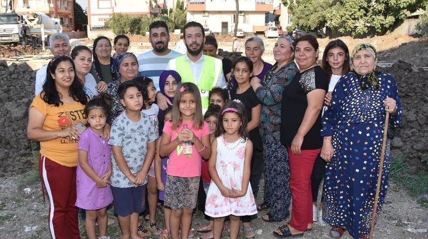 Ceyhan&rsquo;da semt kreşinin temeli atıldı