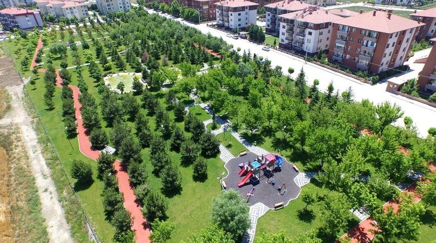 Tepebaşı yeşile b&uuml;r&uuml;n&uuml;yor