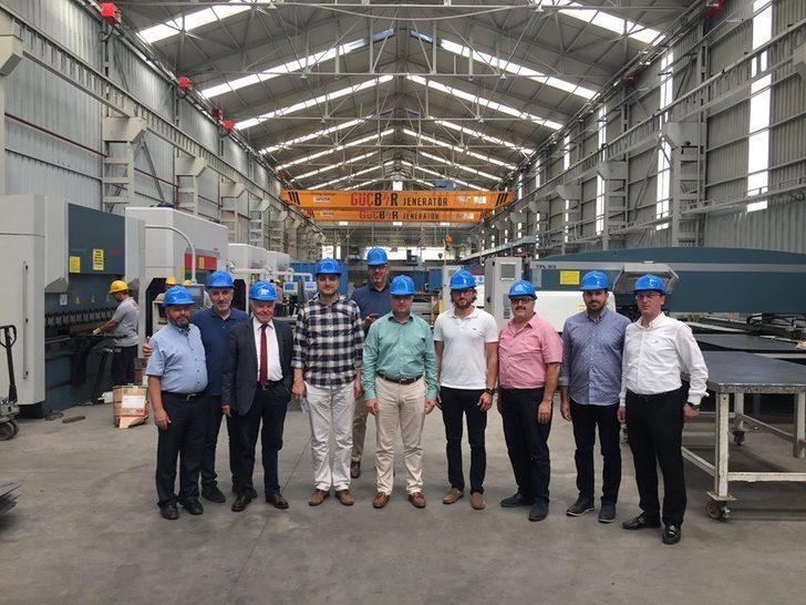 MÜSİAD Başkanı Çınar, Güçbir Jeneratör fabrikasını inceledi G1