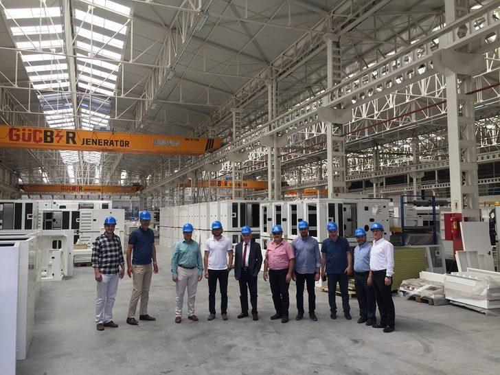 MÜSİAD Başkanı Çınar, Güçbir Jeneratör fabrikasını inceledi G3