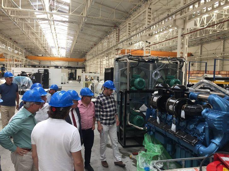 MÜSİAD Başkanı Çınar, Güçbir Jeneratör fabrikasını inceledi G4
