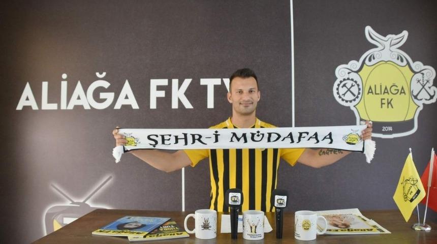 Aliağaspor Çağrı Tekin’i renklerine bağladı