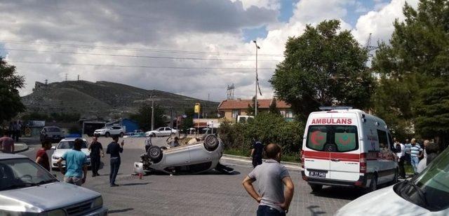 Çayırhan’da trafik kazası: 1 yaralı