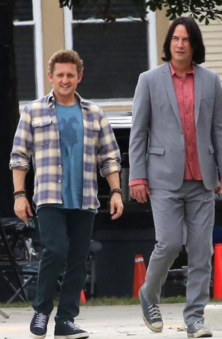 Keanu Reeves tanınmayacak halde G2