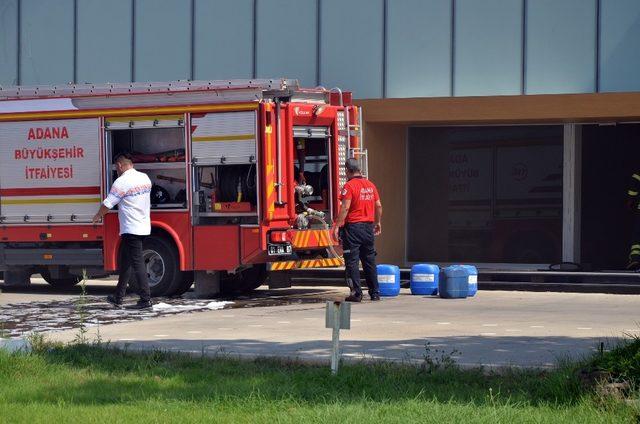 Yangında dumandan etkilenenlere ayran önlemi