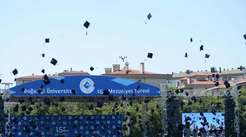 Boğazi&ccedil;i &Uuml;niversitesi'nde protestolu mezuniyet