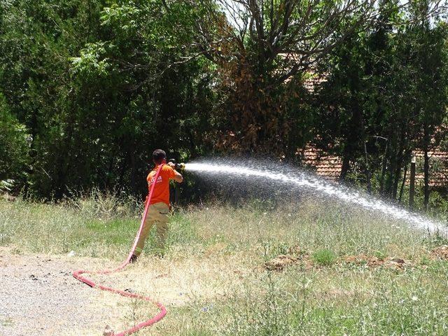 Orman işletme ekibine yangın eğitimi