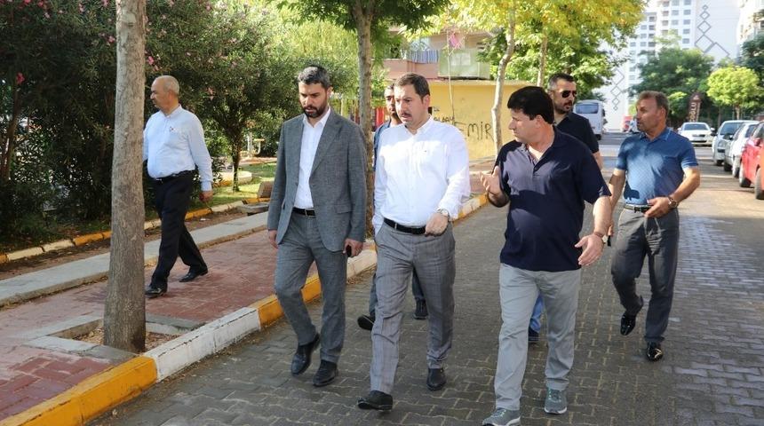 Baydilli, esnafın taleplerini dinledi