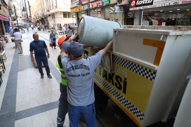 Fatsa’da ’Çöp Taksi’ uygulaması