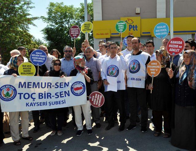 Sözleşmelilerden, milletvekillerine  eşitlik  mektubu 1