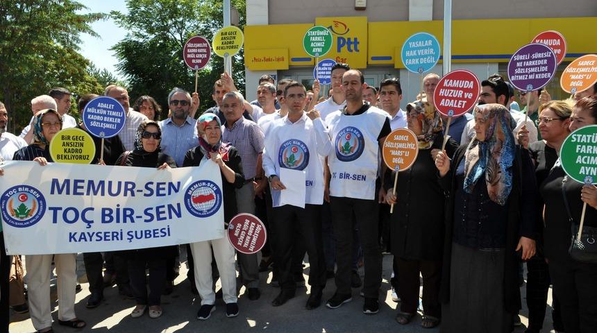 Sözleşmelilerden, milletvekillerine 'eşitlik' mektubu