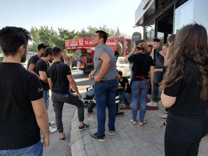 Doğalgaz arızasından çıkan yangında büyük panik yaşandı G4