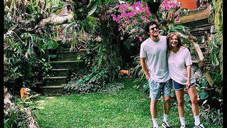  Müge Boz ve Caner Erdeniz, Bali'de balayında 