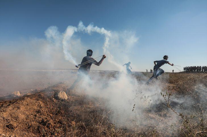 İsrail askerleri Gazze sınırında 40 Filistinli'yi yaraladı G1