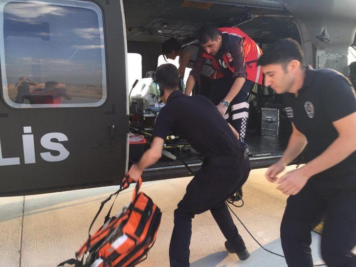 Sikorsky, Aydan bebek için havalandı Van Haberleri