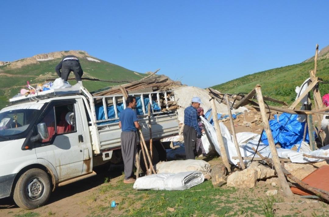 Hakkari&rsquo;de yayla g&ouml;&ccedil;&uuml; başladı