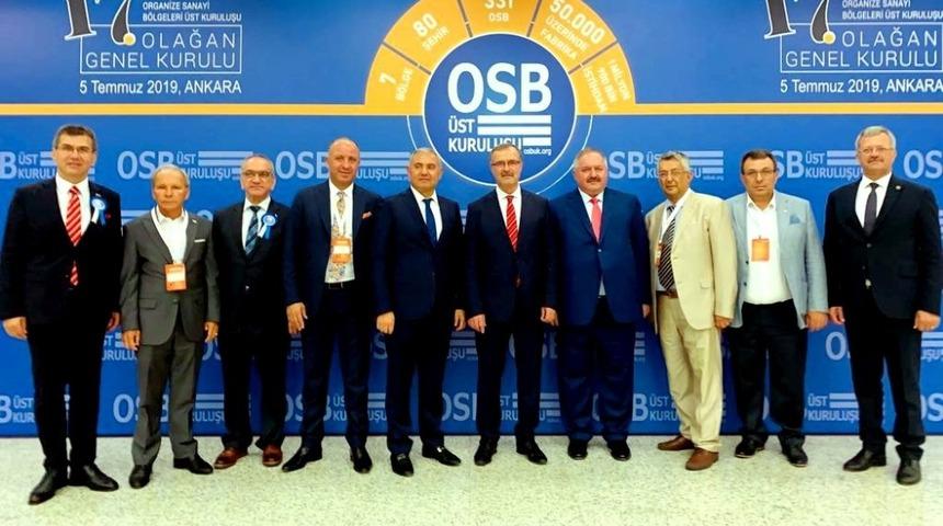 Sabri Tekli, OSBÜK Yönetim Kurulu’na bir kez daha seçildi